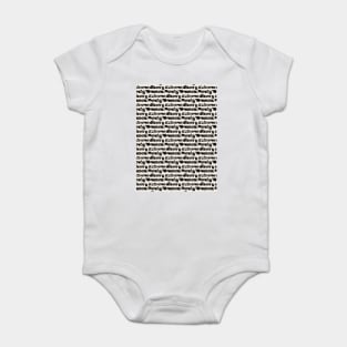 Extraordinary Nasty Woman Baby Bodysuit